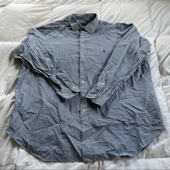 Polo Ralph Lauren Long Sleeve Dress Shirt 2XLT - Picture 1 of 4